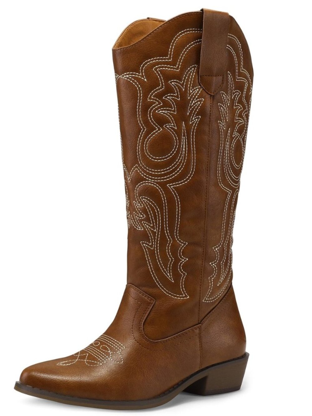 Cowboy Boots for Women Mid Calf Western Cowgirl Country Shoes